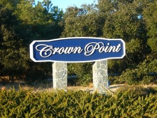 Crown Point subdivision sign